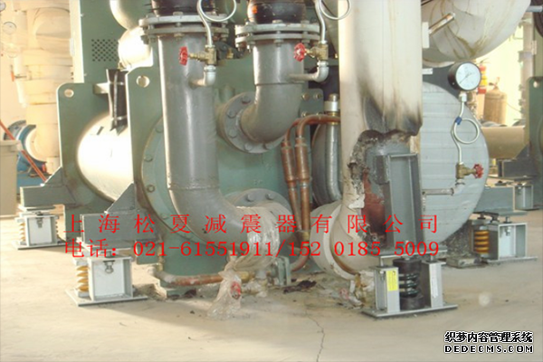 冷水主機ZTF可調式<a href='http://www.fffffm.com' target='_blank'><u>彈簧減震器</u></a>使用案例